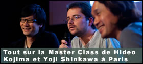 Master Class de Hideo Kojima et Yoji Shinkawa  Paris
