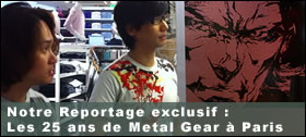 Notre reportage exclusif : 25 ans de Metal Gear  Paris