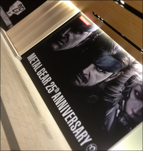Poster 25 ans de Metal Gear Tokyo Midtown