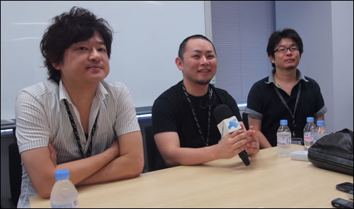 Atsushi Inaba, Kenji Saito et Yuji Korekado
