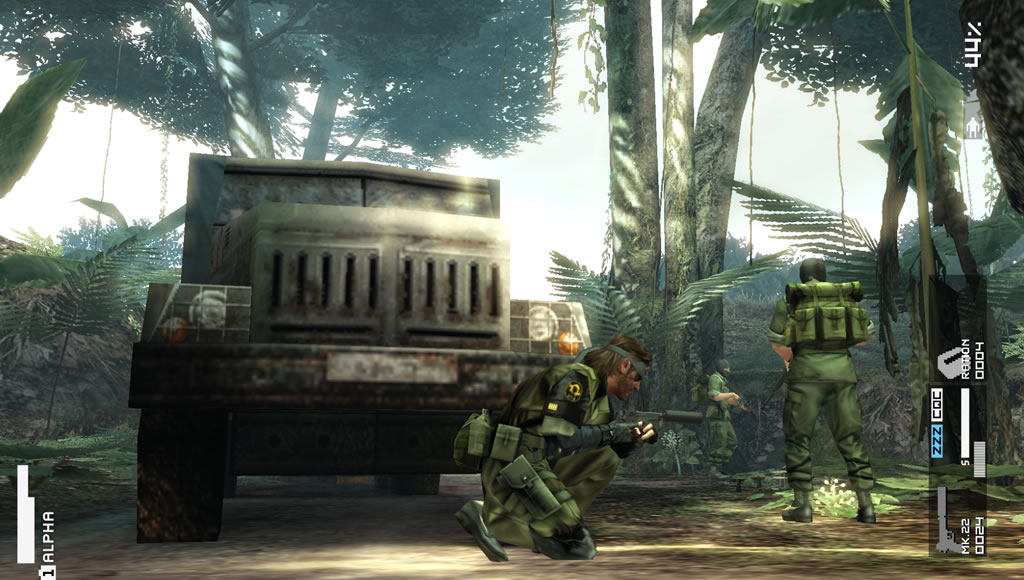 Comparaison Metal Gear Solid Peace Walker PSP et HD