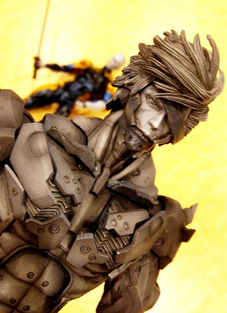 Raiden de Metal Gear Rising Renvengeance en figurine