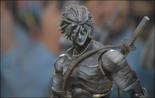 Prototype figurine de Raiden Play Arts Kai