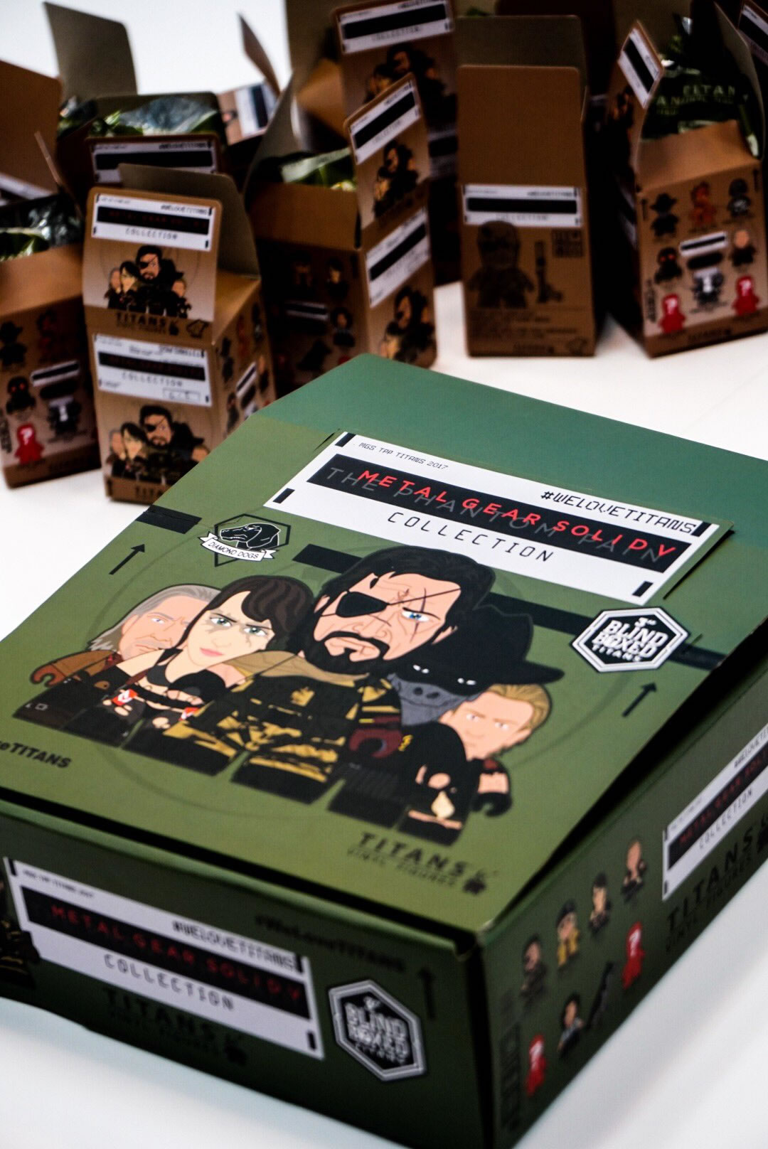 Des figurines vinyles de Metal Gear Solid V : The Phantom Pain annonces chez Titan Merchandise