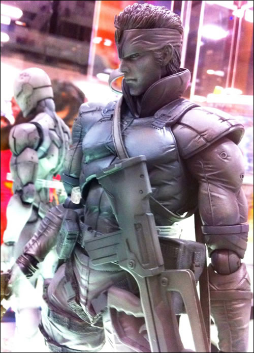 Solid Snake et Ninja Fox en figurine  la Comic Con
