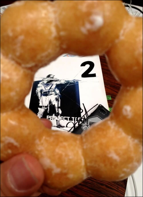 Hideo Kojima Donut pour snack