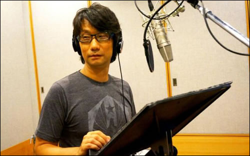 Sance denregistrement pour Hideo Kojima