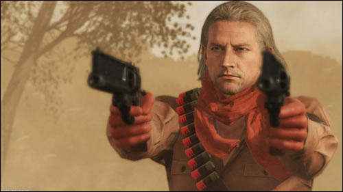 Revolver Ocelot jouable confirm dans Metal Gear Online, le couteau pas encore