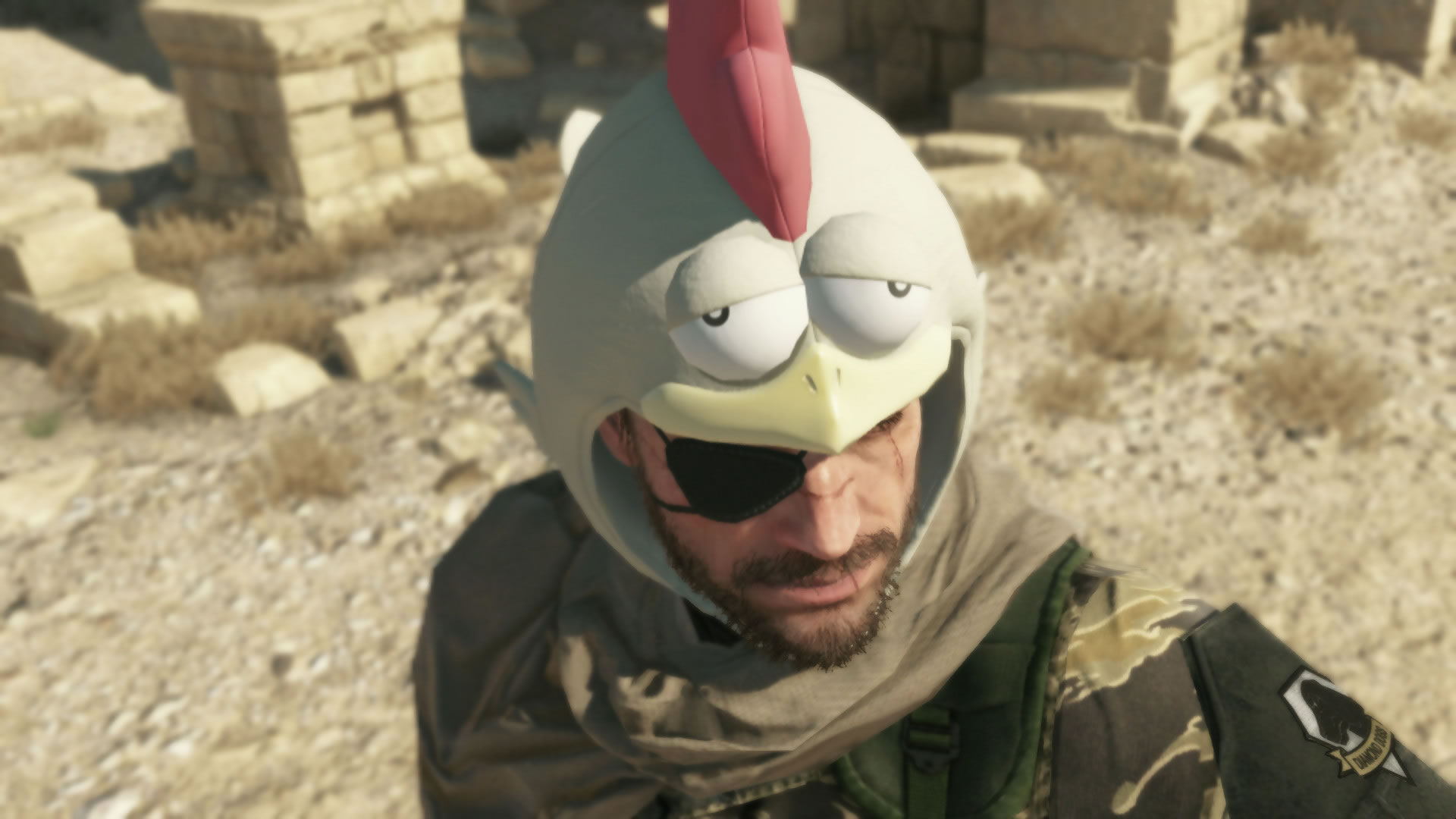 Les origines du chapeau poulet de Big Boss dans Metal Gear Solid V