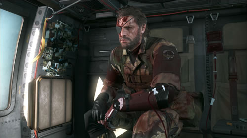 Venom Snake se tuera  la tache (de sang) dans Metal Gear Solid V : The Phantom Pain