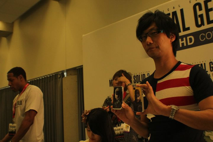 Hideo Kojima, Yumi Kikuchi et Yoji Shinkawa  la Comic Con de San Diego 2011