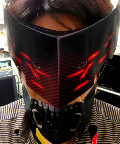 Masque en carton de Metal Gear Rising Revengeance