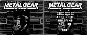 Metal Gear Solid sur Game Com