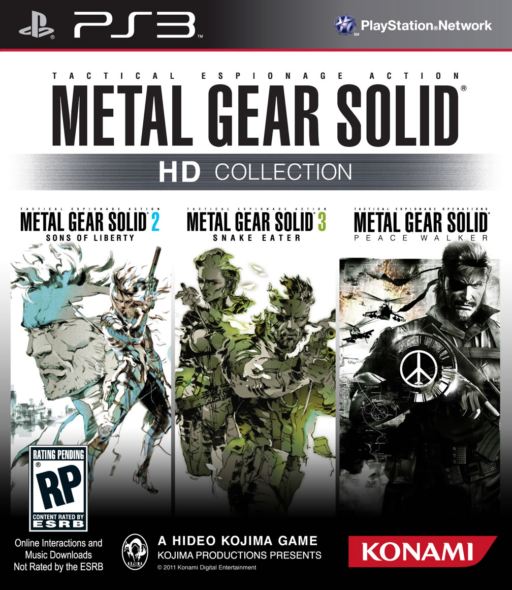 artworks de Metal Gear Solid HD Collection