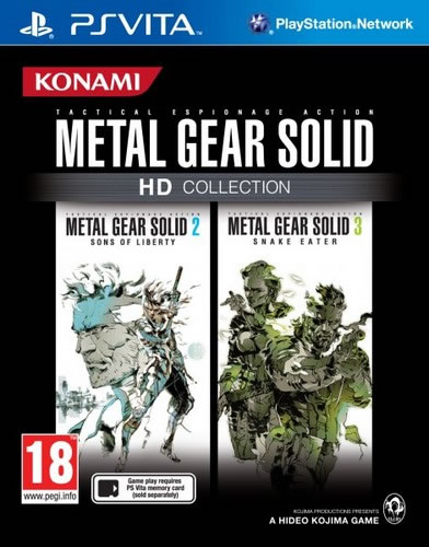 artworks de Metal Gear Solid HD Collection PS Vita