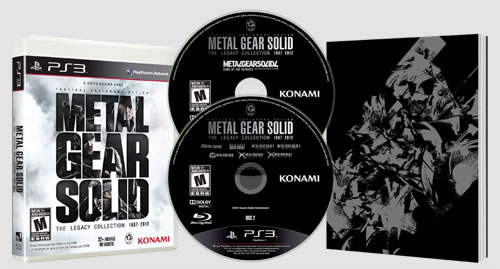 Metal Gear Solid The Legacy Collection : aperu de lartbook