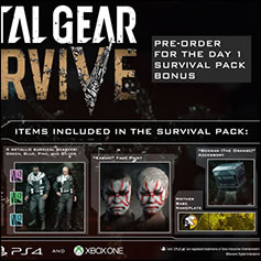 Nouvelles images de Metal Gear Survive qui sortira le 22 fvrier 2018 en Europe
