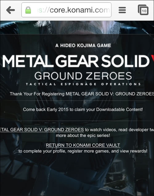 Metal Gear Solid V : The Phantom Pain est-il prvu pour le dbut 2015 ?