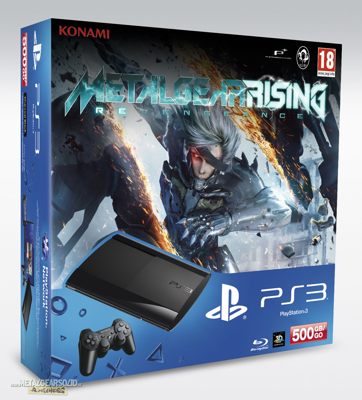 Un pack PlayStation 3 - Metal Gear Rising Revengeance en France