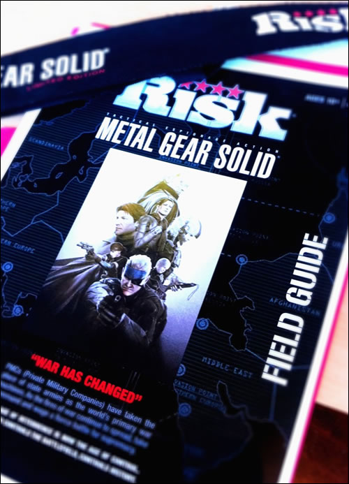 Hideo Kojima rvle Risk : Metal Gear Solid Edition