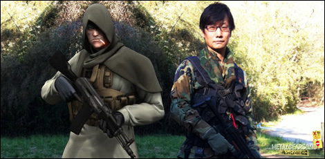 Solid Snake et Hideo Kojima