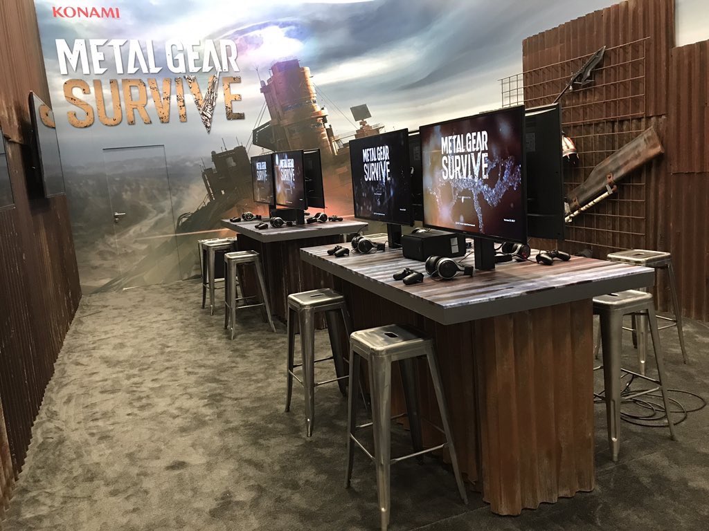 Nouvelles images de Metal Gear Survive qui sera jouable  l'E3 2017
