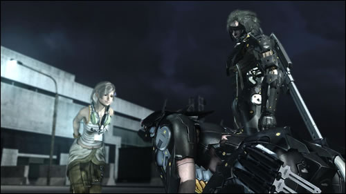 Metal Gear Rising Revengeance Sunny sourit en images