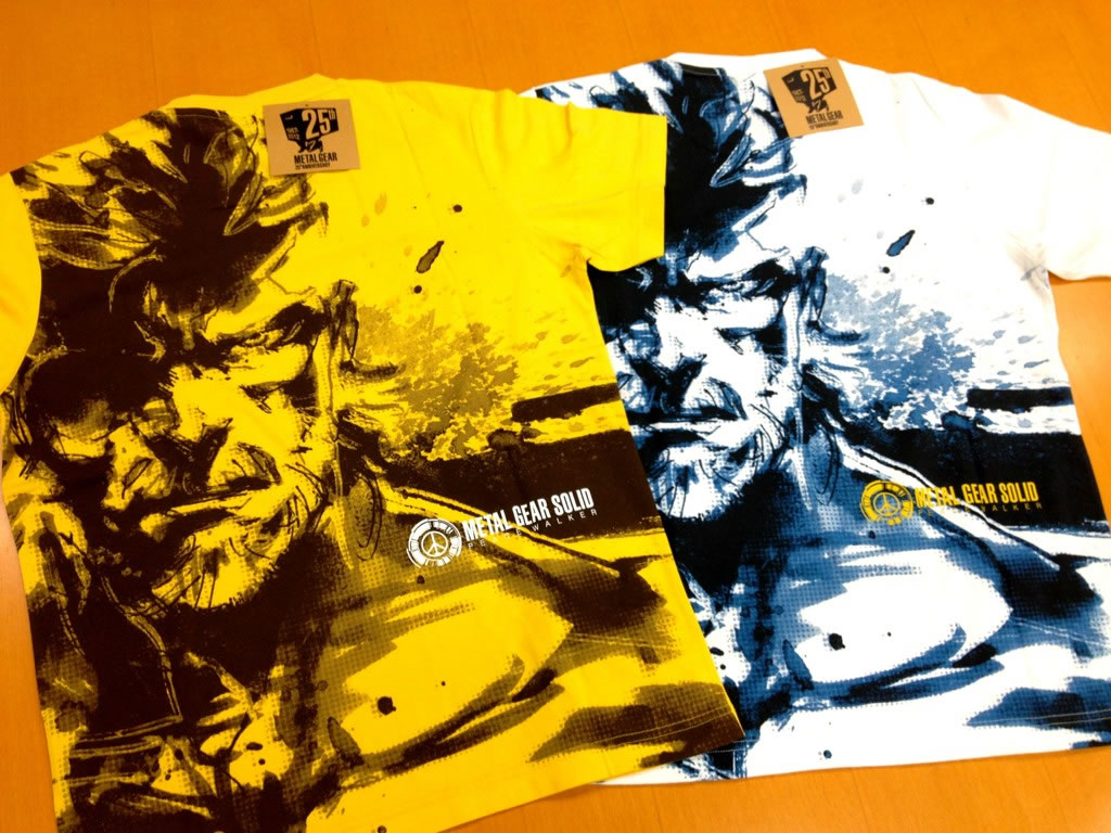 Des t-shirts pour les 25 ans de Metal Gear