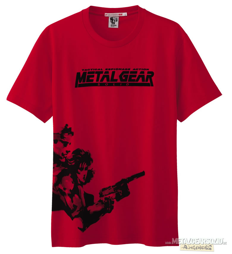 T-shirt Metal Gear Uniqlo Paris