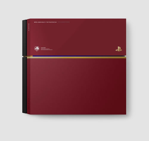 La PlayStation 4 aux couleurs de MGSV The Phantom Pain dbarque en Europe !