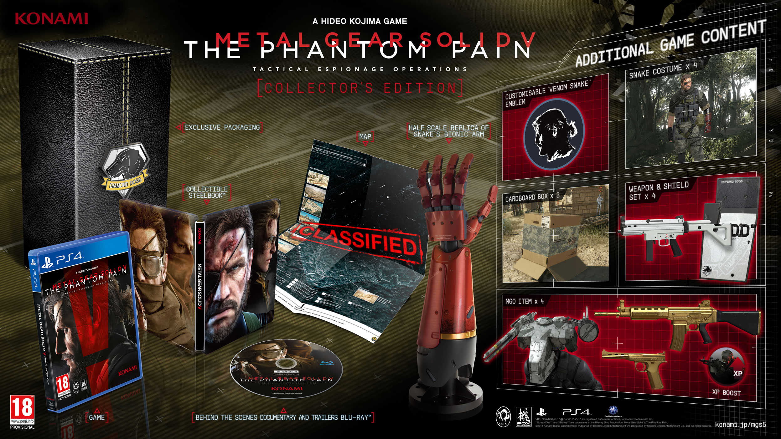 Artwork de Metal Gear Solid V : The Phantom Pain