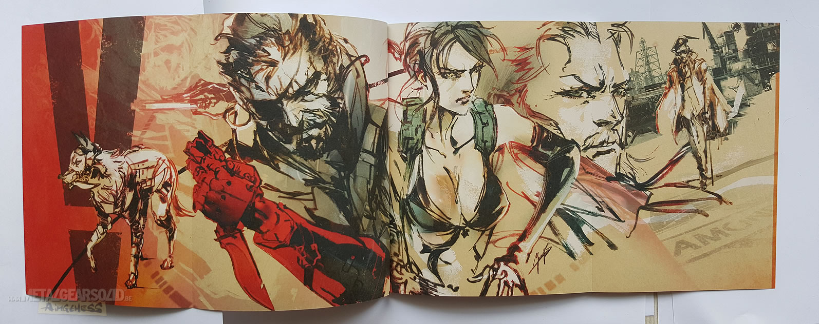 Artwork de Metal Gear Solid V : The Phantom Pain