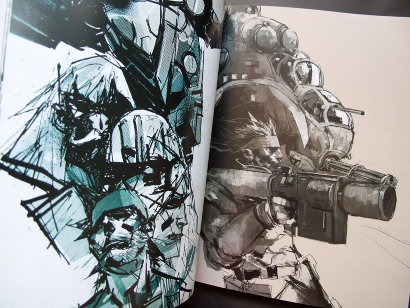 Ashley Wood livre artbook Metal Gear Solid