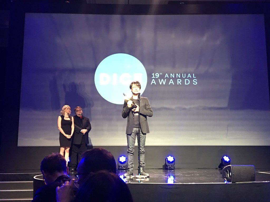 Hideo Kojima rcompens par un Hall of Fame au DICE Summit 2016