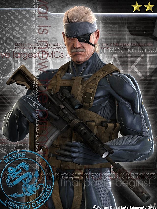 Cartes de Metal Gear Solid Social Ops