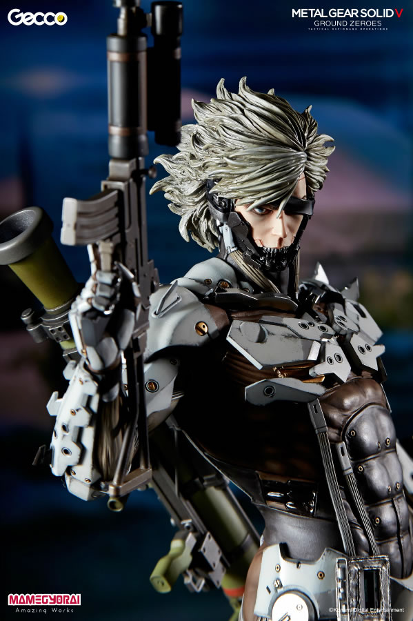 Une nouvelle statuette Gecco de Raiden inspire de Metal Gear Solid V : Ground Zeroes