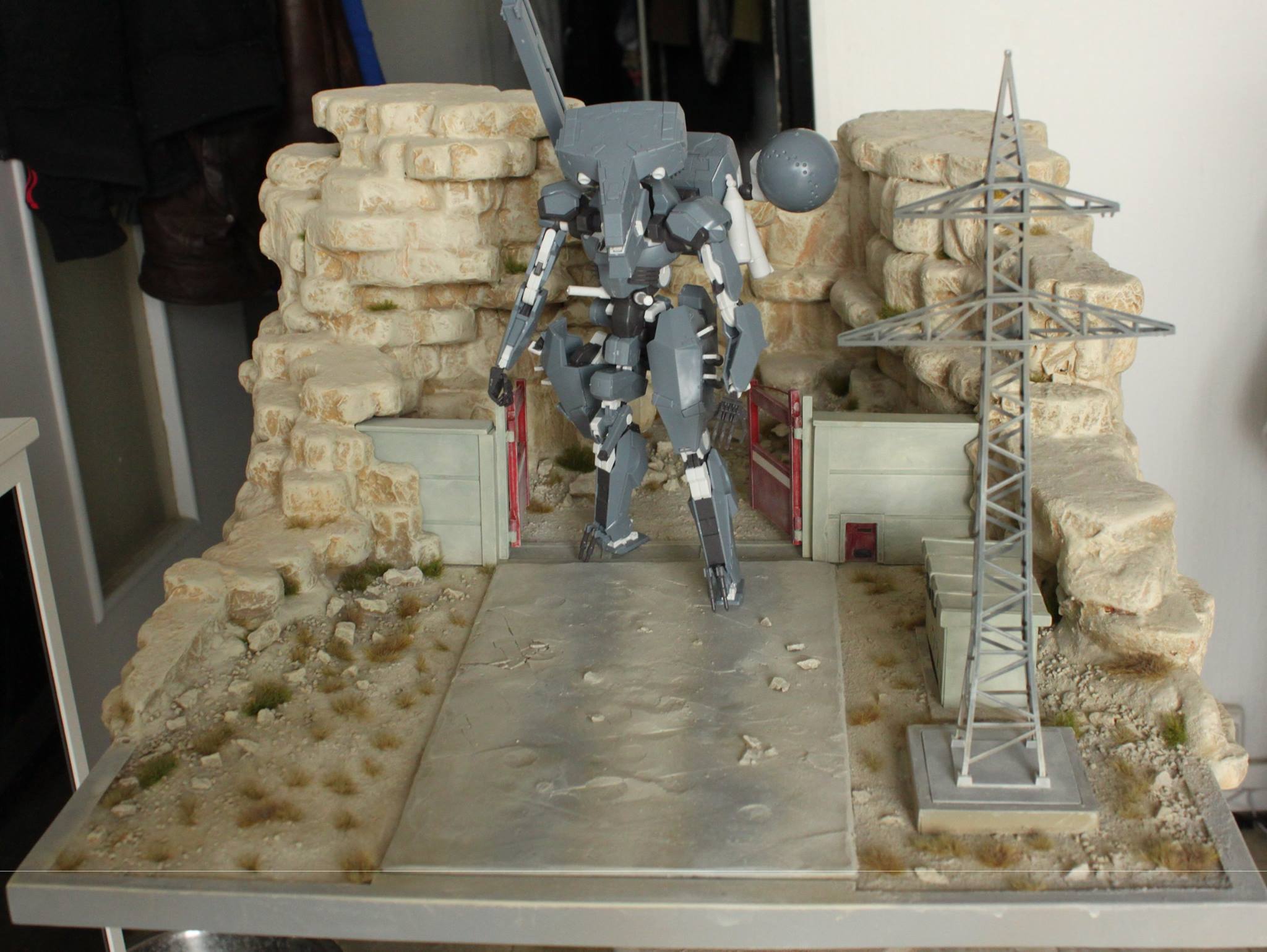 Un diorama poustouflant avec le Metal Gear Sahelanthropus