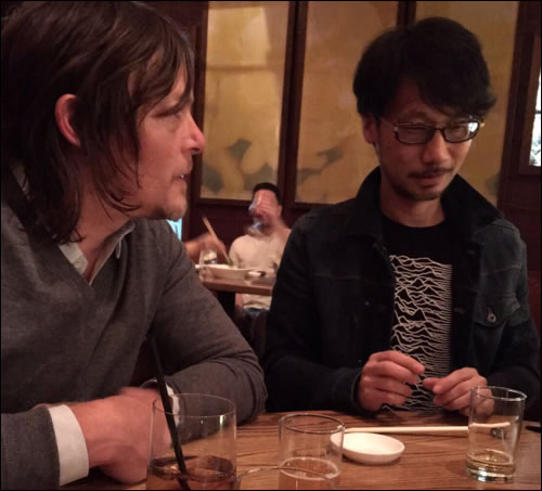 Retrouvailles de Hideo Kojima et Norman Reedus, et horaire de la keynote avec Guillermo del Toro